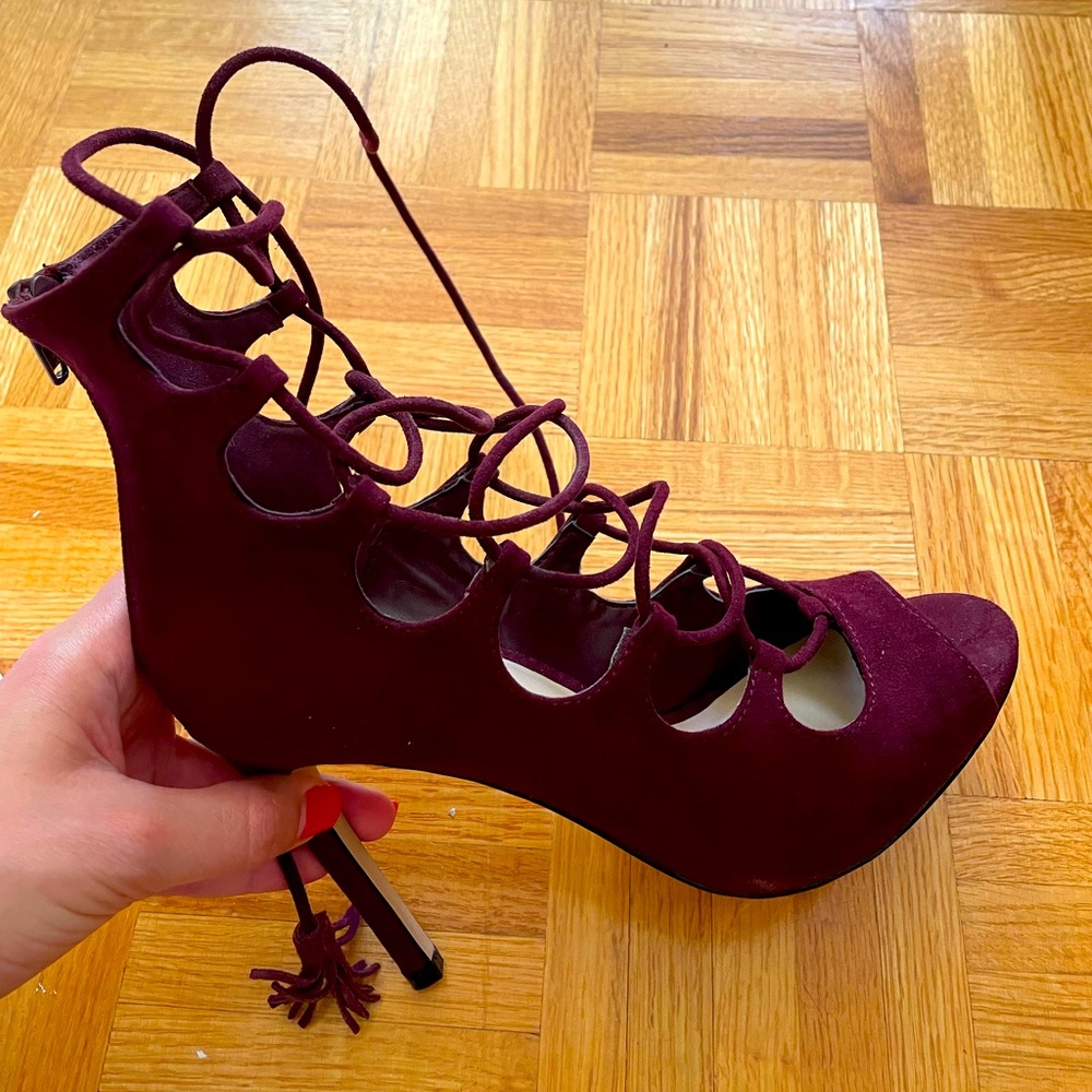 Aldo Strap Heels Size 8.5